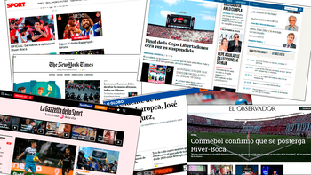 Argentina en los ojos del mundo por los incidentes en River y las suspensiones de la final