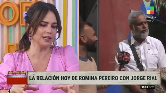 Romina Pereiro reveló cómo está su relación con Jorge Rial tras la separación: No hicimos...