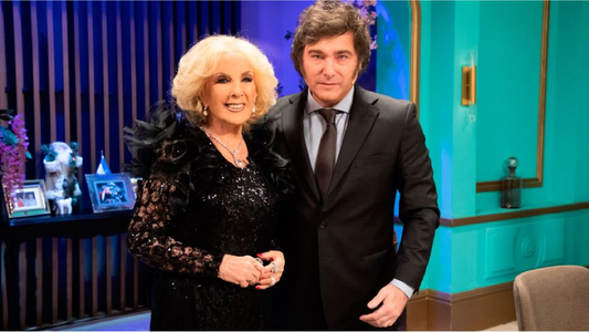 Javier Milei saludó a Mirtha Legrand por su cumpleaños y habló sobre el futuro del cepo