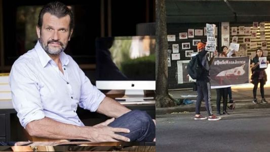 Escracharon un local de Etiqueta Negra de Federico Álvarez Castillo en Palermo