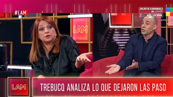 El intenso cruce al aire entre Marcela Feudale y Esteban Trebucq: No seas maleducado