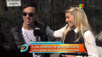 A Brian lo paró la policía y lo descubrieron de trampita con una bella rubia