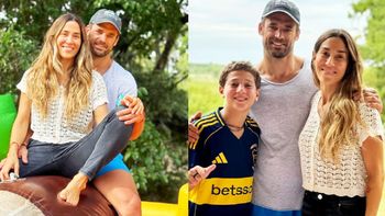 Jimena Barón mostró las fotos del cumpleaños temático de su hijo Momo: fútbol, pileta y toro mecánico