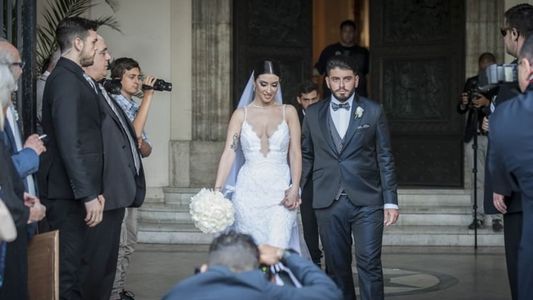 Todas las fotos del casamiento de Diego Maradona Jr