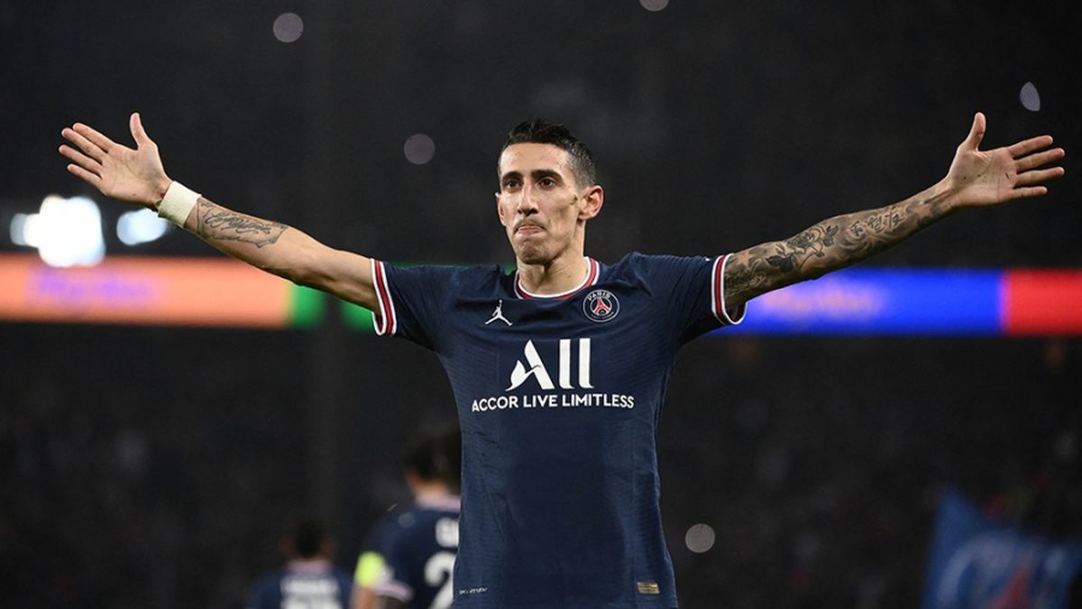 Ángel Di María cerró el sábado un brillante ciclo de siete años en el PSG con gran emoción