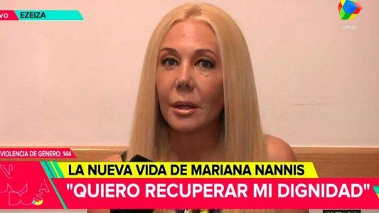 Mariana Nannis volvió al país e hizo fuertes denuncias contra Claudio Paul Caniggia: “Se va hacer justicia, me voy a liberar de una basura”
