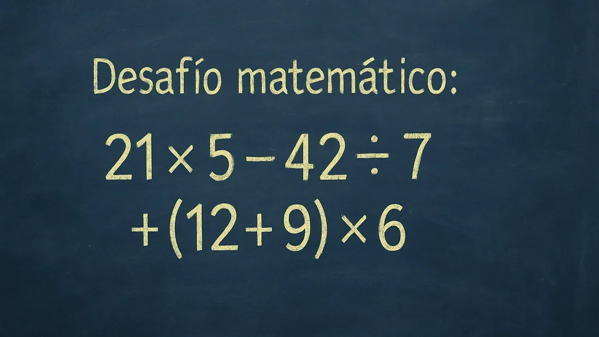La regla esencial para resolver este desafío matemático es conocido como PEMDAS (por sus siglas en inglés) o jerarquía de operaciones.