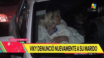 Vicky Xipolitakis denunció otra vez a su marido por violencia de género
