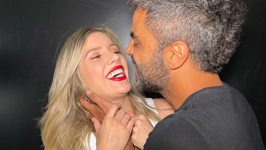 Apareció un video de Laurita Fernández con su novio en un ascensor en los Martín Fierro 2024