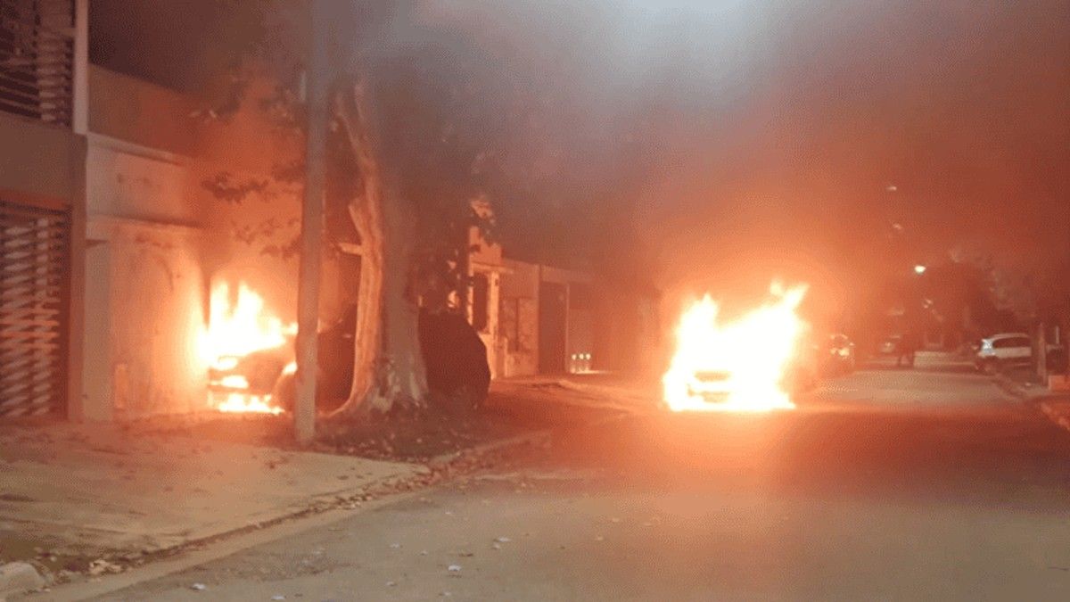 Rosario en llamas por los narcos. (Foto: Antena 3)