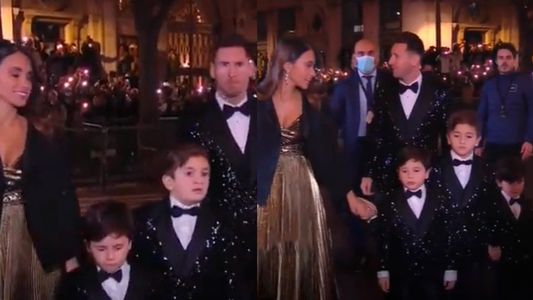 Balón de Oro para Messi: el gesto de Antonela Roccuzzo
