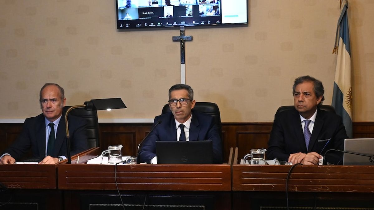 Los jueces Enrique M&eacute;ndez Signori, Fernando Canero y Germ&aacute;n Castelli.&nbsp;