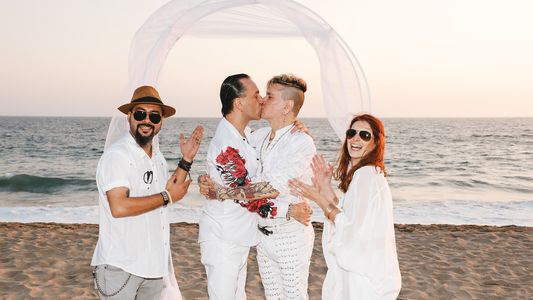 Roberto Piazza tras casarse en las playas de Malibú: Me pasaba toda la energía del mundo por mi cuerpo