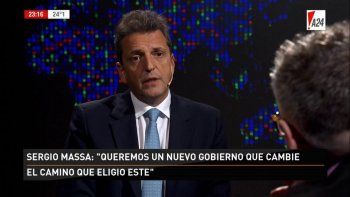 Massa niega haber acordado con los K: Estamos haciendo algo mucho más generoso, la ex presidenta ya tuvo su oportunidad