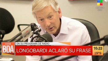 marcelo longobardi aclaro su frase en radio que genero polemica