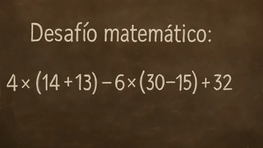 Desafío matemático: no todos logran llegar al resultado correcto