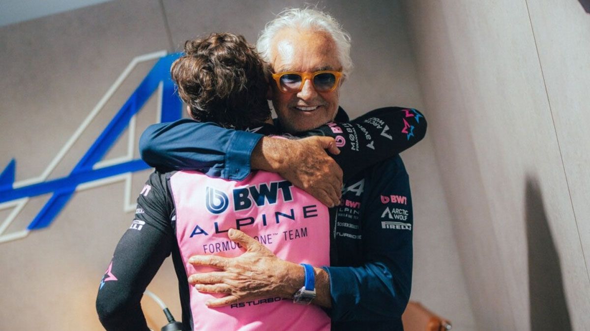 Tuve razón: la contundente frase de Flavio Briatore para respaldar a Franco Colapinto en Alpine