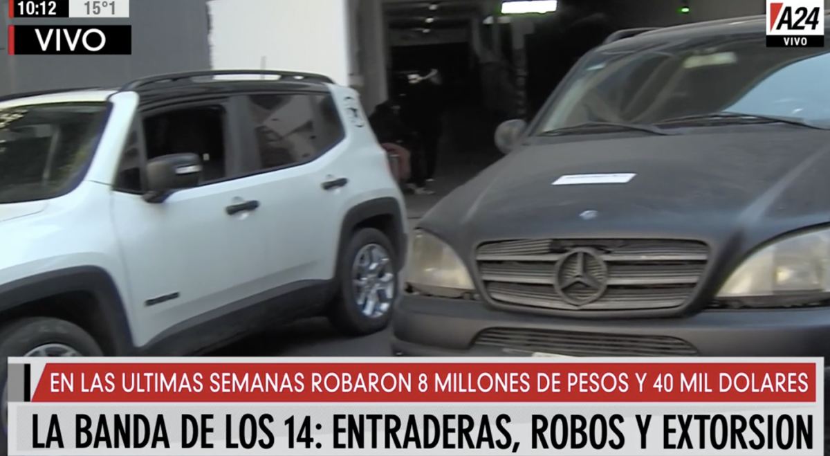 Impactantes imágenes: cayó la Banda de los 14 y encontraron un arsenal de armas