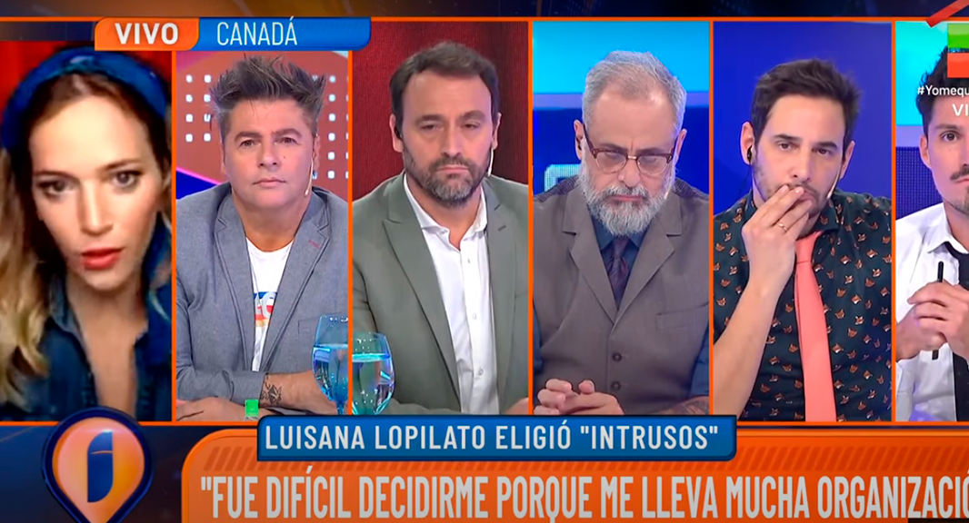 Luisana Lopilato en Intrusos: Si querían lastimarme lo lograron