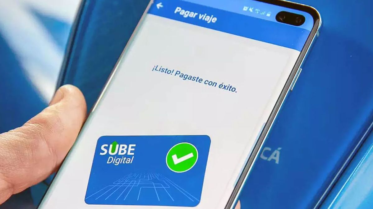 SUBE Digital: cómo acceder para pagar el boleto desde el celular