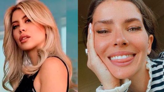 El día que Wanda Nara y La China Suárez hablaron por videollamada