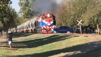 El momento previo al impacto. (Foto: Captura video) El momento previo al impacto. (Foto: Captura video)