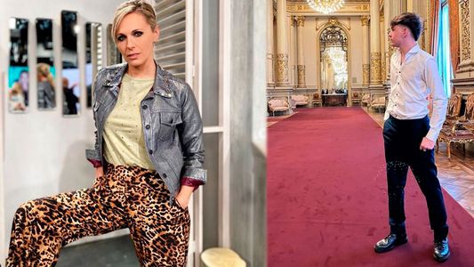 Conocé a Santino, el hijo de Denise Dumas y Germán Barceló: tiene 19 años y la rompe en TikTok