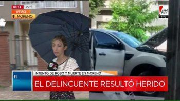 Horror en Moreno: un comisario intentó defenderse de un robo y mató a su mujer por accidente