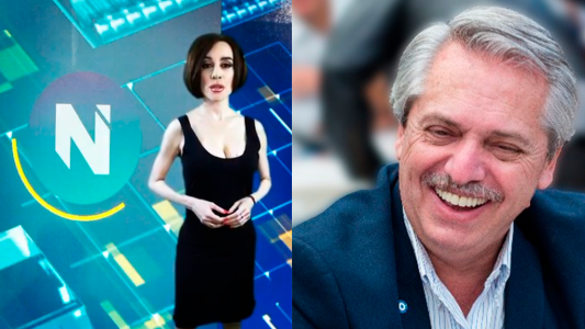 Cristina Pérez se puso a leer la Constitución como le recomendó Alberto Fernández