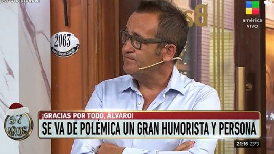 La emoción de Álvaro Navia en su despedida de Polémica en el bar: Fui muy feliz