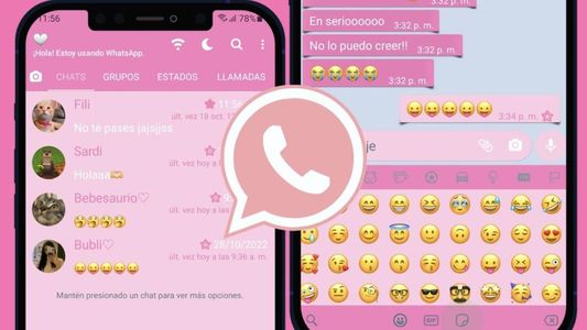 Activá el modo rosa en tu WhatsApp en simples pasos