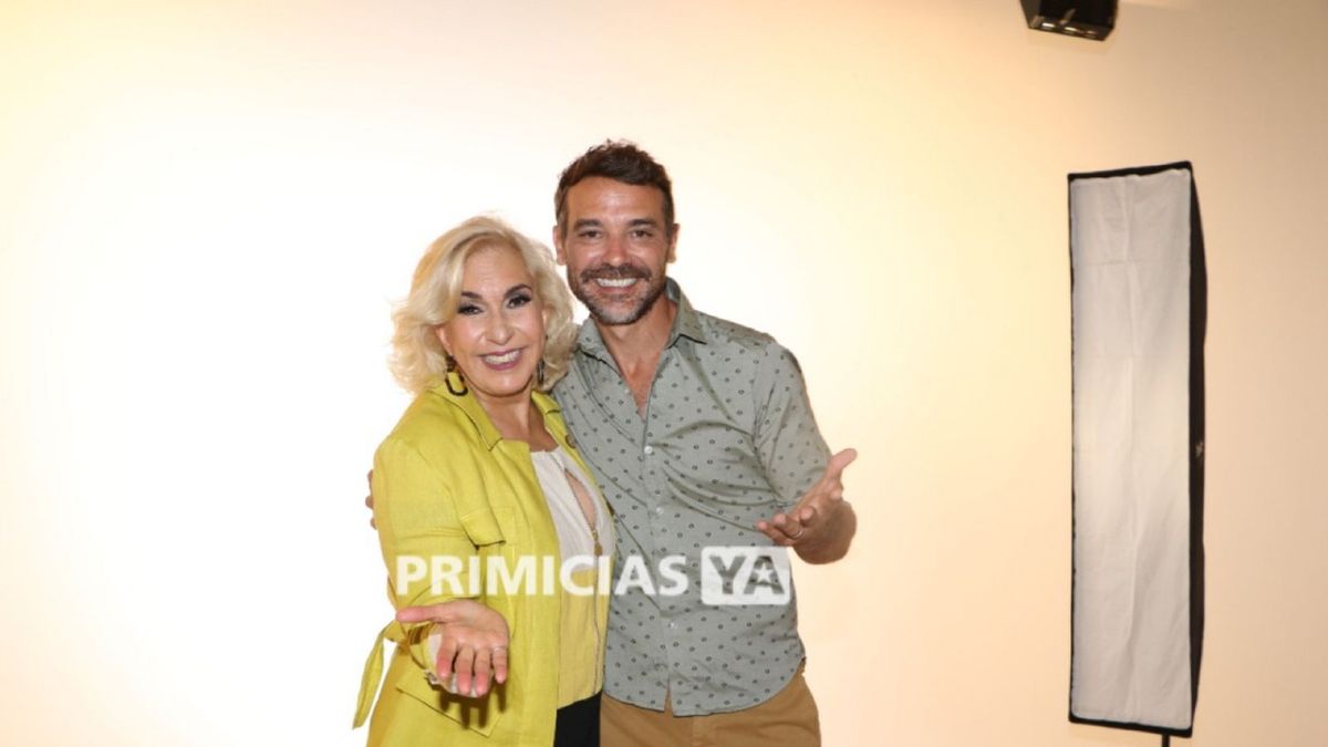 Georgina Barbarossa y Pedro Alfonso