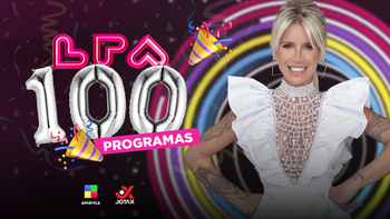 Flor Peña celebra los 100 programas de LPA