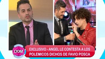 Ángel de Brito respondió a las duras declaraciones de Favio Posca en su despedida del Bailando