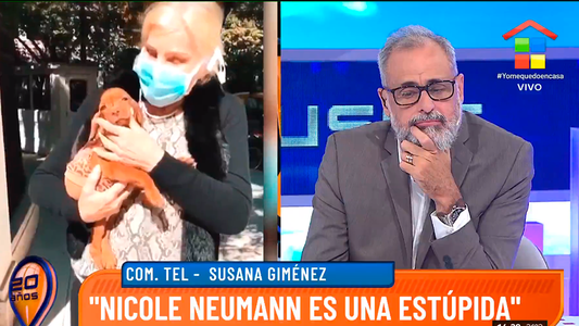 Susana Giménez en Intrusos: Nicole Neumann es una estúpida