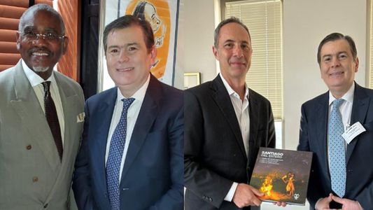 El gobernador de Santiago del Estero, Gerardo Zamora, se reunió con importantes funcionarios en Washington