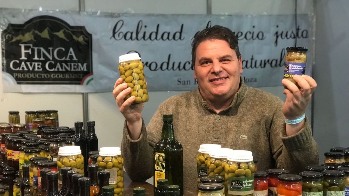 La producción de olivas y fruta de Mendoza