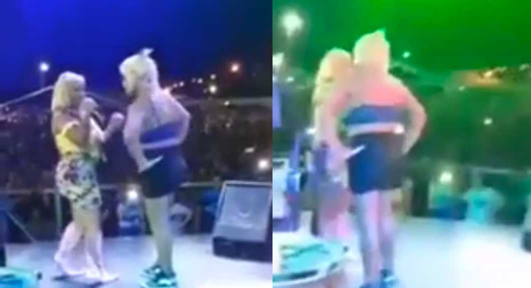 Escándalo: Increparon a La Bomba tucumana en pleno show