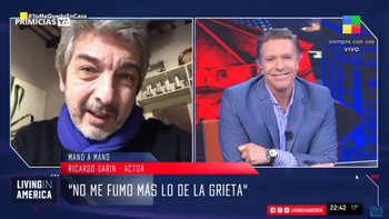 Ricardo Darín y una magistral defensa a Alejandro Fantino por la nota sobre las dos duchas calientes