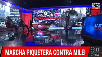 Baby Etchecopar sobre la marcha piquetera en la Quinta de Olivos: Una gran payasada. (Foto: captura) Baby Etchecopar sobre la marcha piquetera en la Quinta de Olivos: Una gran payasada. (Foto: captura)