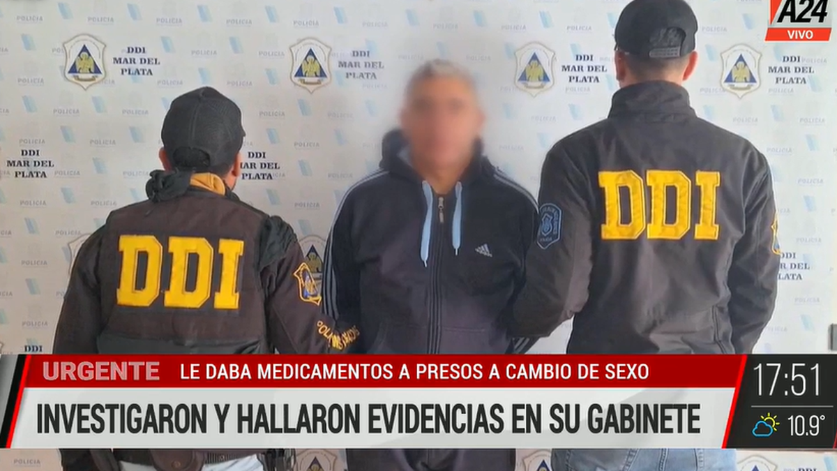 Aberrante: detuvieron al jefe de sanidad de la cárcel de Batán por abuso  sexual a presos a cambio de drogas