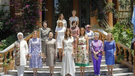 Juliana Awada encabezó su propia cumbre de acompañantes del G20 en la residencia de Villa Ocampo