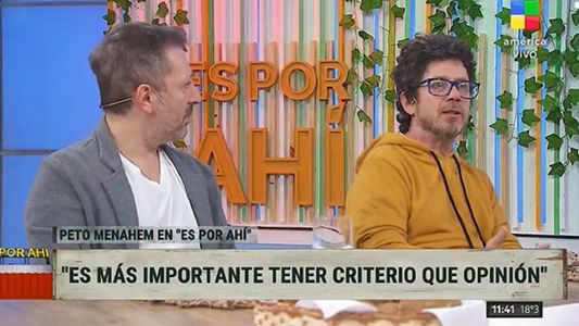 Nicolás Scarpino y Peto Menahem enfrentaron las críticas a Granizo