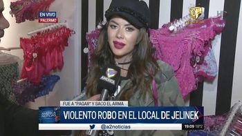 Karina Jelinek habló sobre el robo a su local: Argentina está muy insegura