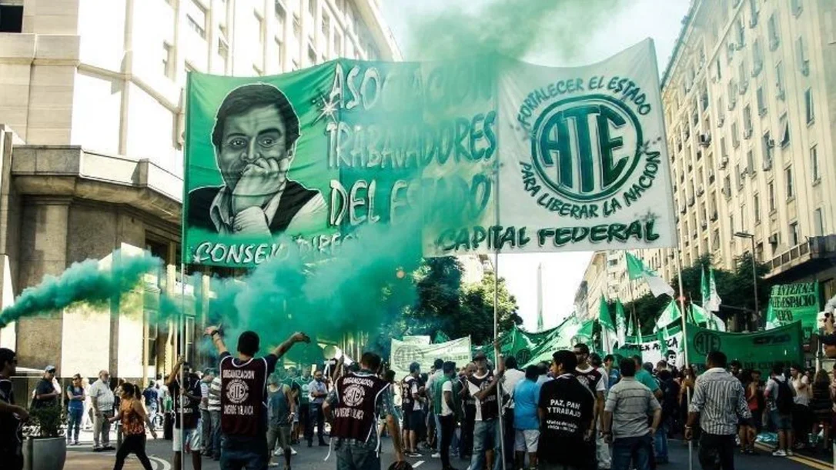 ATE vuelve a parar el viernes en todo el país. (Foto: NA)