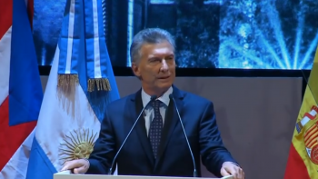 Macri abrió el Congreso de la Lengua en Córdoba y destacó que es un reconocimiento al camino de integración al mundo de su gestión