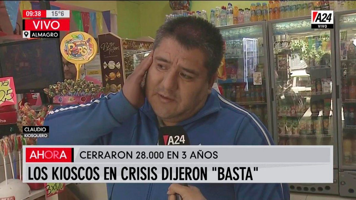 Advierten que en los últimos tres años ya cerraron 28 mil kioscos en todo el país