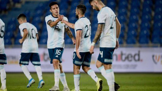 La Selección Sub 23 goleó 14-0 a Islas Canarias en el inicio del cuadrangular amistoso en España