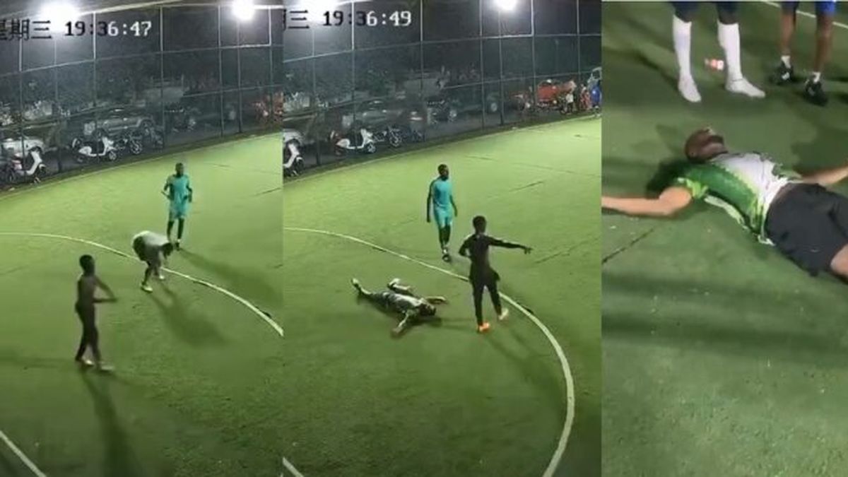 Jugaba un partido de fútbol con amigos y murió: No le hagas caso, está bromeando