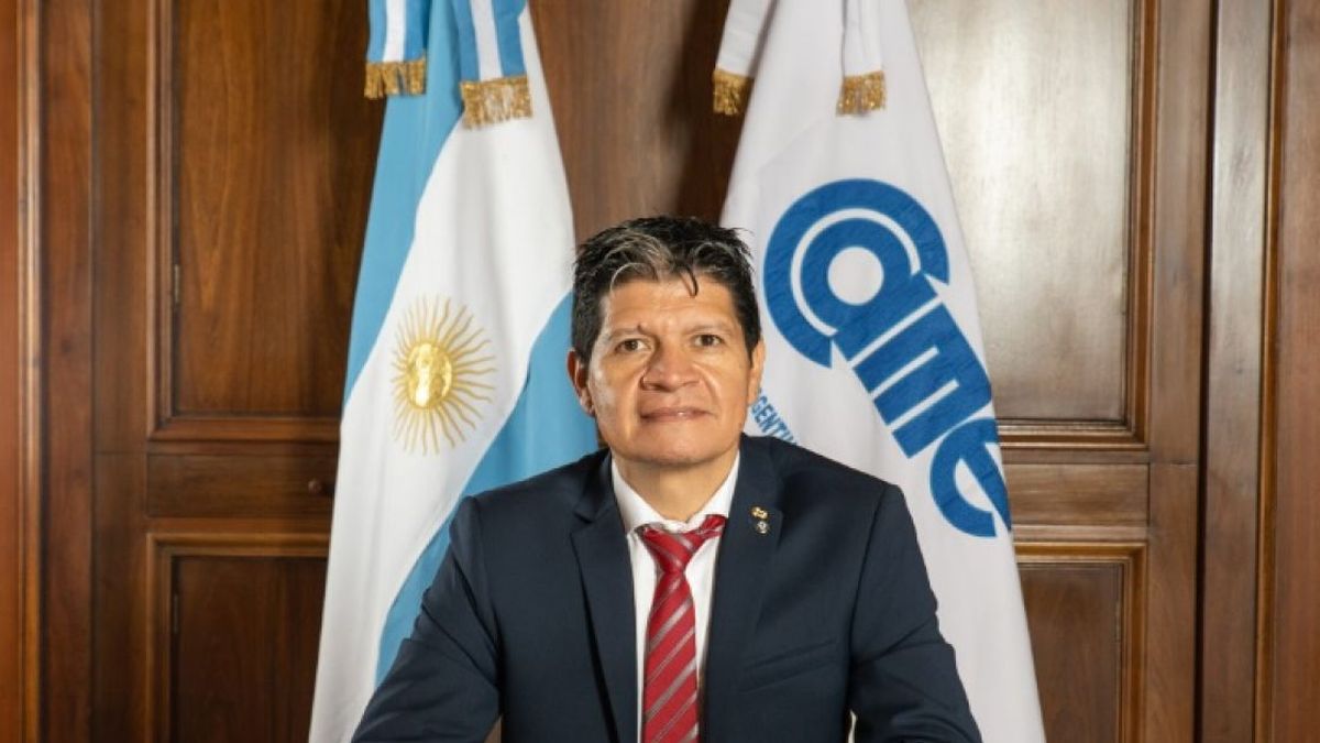 El presidente de la Confederación Argentina de la Mediana Empresa (CAME)